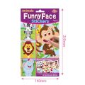 Children Kids New DIY Stickers Toys Cute Cartoon Princess Animals Dinosaur Unicorn Puzzle Sticker Games for Early Education Gift.