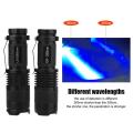 UV Ultra LED Flashlight Blacklight Light Inspection Lamp Torch 395/365 nM. 