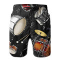 Musical Instrument Graphic Shorts Pants for Men 3D Print Casual Beach Shorts Swim Trunks Summer Swimsuit homme 2023 Board Shorts.