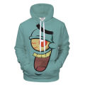 Funny Yellow Boys Hoodies Men Sponge Family Print 3D Hoodie Sweatshirt Men Anime Cartoon Pullover Unisex Hooded Cut Couples coat. 