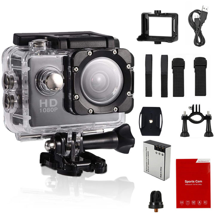 Full%20HD%202.0"%20screen%20Sport%20Action%20Camera%2030m%20Waterproof%20Gopro%20Action%20Camera%20DGL%20-%20Image%203
