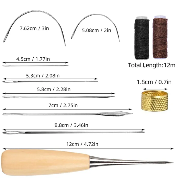 11%20Pcs%20Leather%20Sewing%20Tool%20Kit%20for%20DIY%20Crafts%20Canvas%20Leather%20Repair%20-%20Image%204