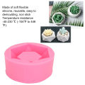 Succulent Planter Mould Non Stick Flower Pot Mould Hex Silicone for Cake Chocolate Aromatherapy. 