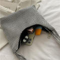 Elegant Clutch Purse Wedding Shoulder Bag Bridal Handbag Rhinestone Satchel Bag Rhinestone Bag Rhinestone Underarm Bag.