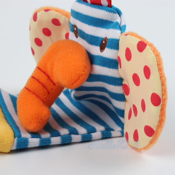 HelloKimi%204PCS%20Wrist%20Rattle%20Toys%20Baby%20Hand%20Wrist%20Rattles%20Cute%20Animal%20Hand%20Bell%20Infant%20Baby%20Toys%20Wrist%20Music%20Rattle%20Toys%20Wristband%200-6%20Months%20-%20Image%208