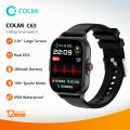 COLMI C63 Smartwatch 2.01″ Display ECG Blood Oxygen Blood Glucose Health Smart Watch.. 