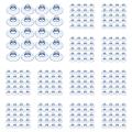 300Pcs Transparent Suction Cups, Plastic Suction Cups, Pads Without Hooks for Outdoor, Kitchen,Bathroom,Window 20mm. 