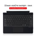 (COD)Magnetic Bluetooth Black Keyboard For Microsoft Surface Pro 3.