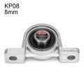 Self-aligning Rhombic 8mm 10mm 12mm 15mm Thrust Bearing ZINC Alloy KP000 KP001 KP002 Pillow Block Bearing.