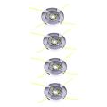 3X Alloy Head Metal Trimmer Head ,Brush Cutter Replacement Parts Bump Feed Head for Brush Cutter Grass Trimmer.