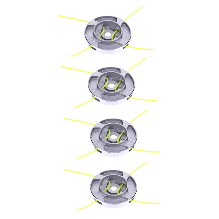 3X Alloy Head Metal Trimmer Head ,Brush Cutter Replacement Parts Bump Feed Head for Brush Cutter Grass Trimmer
