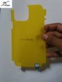 Apple iPhone 13 Pro Max Sticker Protective Film Jel Poly Transparen  Back Cover Screen Protector. 