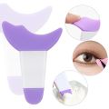 1pcs Eye Makeup Aid Professional Eyeliner Template Mascara Baffle Eyeliner Tool Eyebrow Eyeliner Shaper Assistant Beauty Tool. 