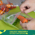 জিপার পলি ব্যাগ (12 "x 16")- 20 পিস - poly bag. 