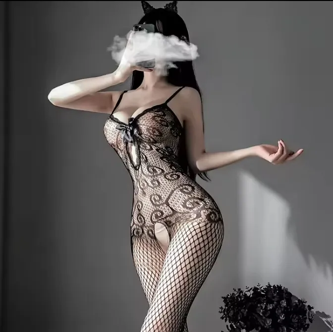 Fashion%20Sleepware%20Transparent%20%20Woman%20Lace%20Night%20Dress%20-%20Image%205