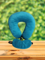 Premium Neck Pillow For Travel - 12 X14 With Eye Mask. 