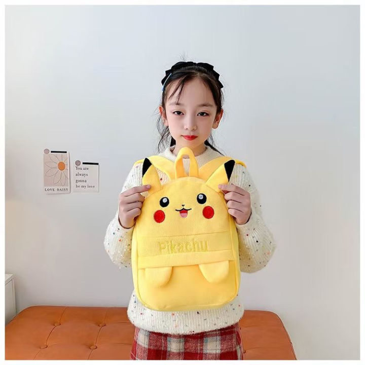 Children's backpacks, girls, boys, 3-6 years old, kindergarten small school bags, cute plush bags, children's doll bags, bags