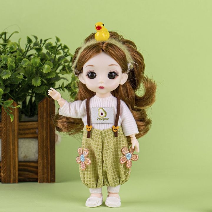 16cm%20Bjd%20Dolls%201/12%20Mini%20Bjd%20Toys%2013%20Joint%20Moveable%20Cute%20Pouting%20Doll%20Fashion%20Princess%20DIY%20Dress%20Up%20Toys%20for%20Girls%20Birthday%20Gift%20-%20Image%205