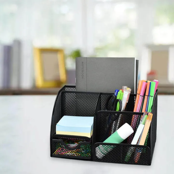 Multifunction%20Pen%20Holder%206%20Slots%20with%20Drawer%20Pen%20Pencil%20Desk%20Organizer%20for%20Home%20School%20Storage%20-%20Image%206