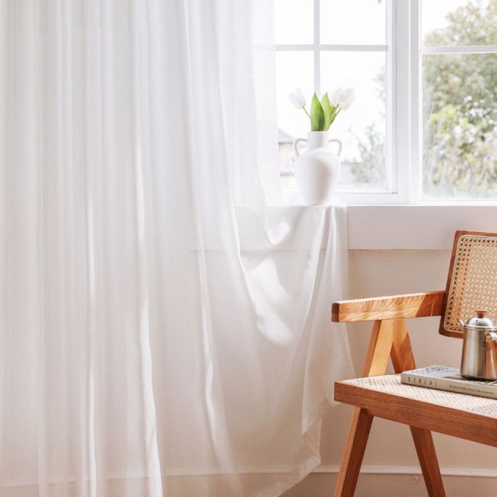 Pure%20White%20Shiny%20Silver%20Wire%20Stripe%20Tulle%20Curtains%20for%20Living%20Room%20Modern%20Simple%20Window%20Screen%20Bedroom%20Voile%20Blinds%20for%20windows%20-%20Image%204