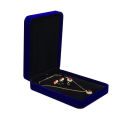 Large Velvet Jewelry Set Box Big Necklace and Ring Earring Pendant Gift Boxes Storage Case Wedding Jewelry Holder. 