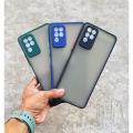 Infinix Note 10 Hard Case Transparent clear Matte Shockproof Slim Thin Cover Phone Case. 