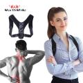 WorthWhile Posture Corrector Adjustable Back Brace Shoulder Protector Belt Support Men Women Gym Fitness Care Guard Strap. 