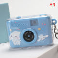 【Free-delivery】 1PC Sanrio Kuromi Hello Kitty Glowing Small Camera Kirby Keyring Camera Keychain for Girls Game Pendant JIJIN.