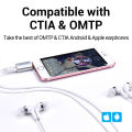 (NEW)Vention 3.5mm Earphone Audio Splitter Connecter Adapter with mic 1 Male to 2 Female Audio Adapter For Headphone PC Mobile Phone.