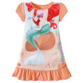 Fish Costume Day Dress Beauty Minnie Dress Raw 2024 Snow White Princess Dress Girls Children Clothes Belle Anna Elsa Rapunzel.