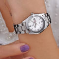 WWOOR Luxury Brand Watches Women Bracelet Quartz Ladies Watch Full Steel Waterproof Wrist Watch Girls Clock Relogio Feminino 8804.