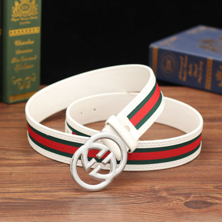 Social%20Smart%20Guy%20Youth%20Network%20Red%20Belt%20Men's%20Leather%20Belt%20Social%20Female%20StudentsGLettered%20Casual%20Woven%20Belt%20Tide%20-%20Image%206