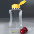 Plastic Honey Squeeze Bottle Condiment/Ketchup Dispensers Flip Cap Refillable Syrup Jars Leakproof Containers Squeezable Bottles.
