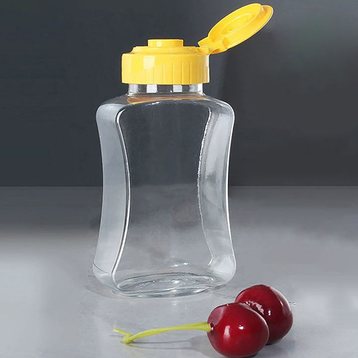 Plastic%20Honey%20Squeeze%20Bottle%20Condiment/Ketchup%20Dispensers%20Flip%20Cap%20Refillable%20Syrup%20Jars%20Leakproof%20Containers%20Squeezable%20Bottles%20-%20Image%205