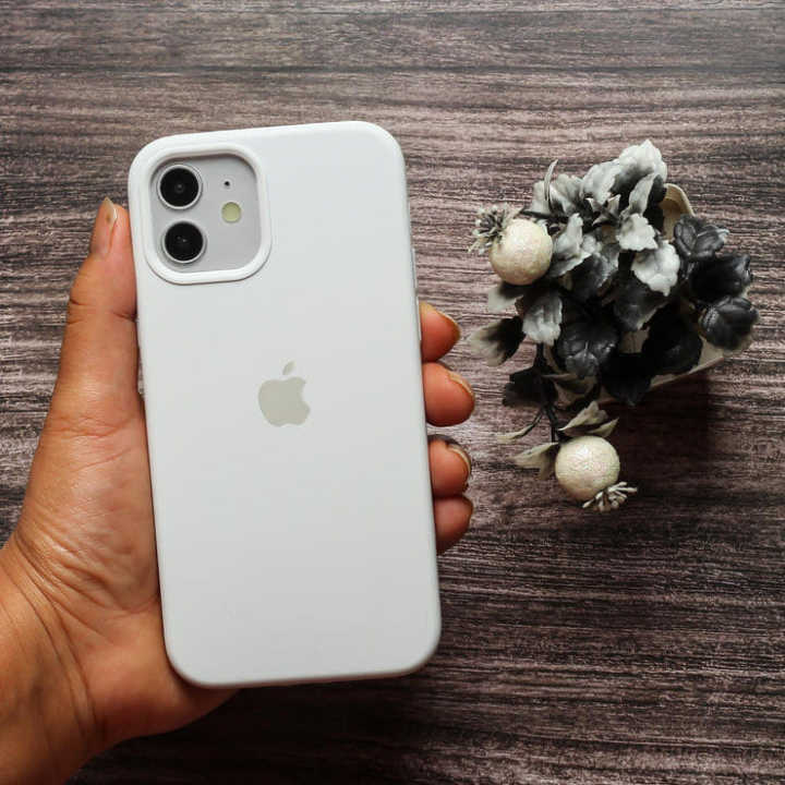 For apple iPhone 12 / iPhone 12 Pro Luxury Liquid Silicone Protection Back Cover Soft Case