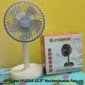 JY Super JY-2218 12.5” Rechargeable Fan. 
