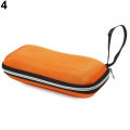 Portable Rectangle Zipper Glasses Case Eyewear Box for Sunglasses Protect. 