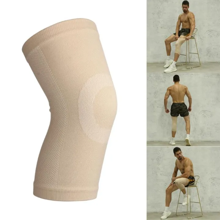 %E3%80%90KuaKe%20Mall%E3%80%911pcs%20Outdoor%20Sports%20Fitness%20Knee%20Pads%20Support%20Patella%20Guards%20Gym%20Protector%20Silicone%20Antislip%20Shock%20Absorption%20For%20Men%20Women%20-%20Image%204