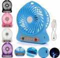 Portable Handheld Rechargeable mini Fan 3 Speed charger fan. 