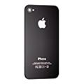 Black Replacement Back Glass Cover for iPhone 4S.