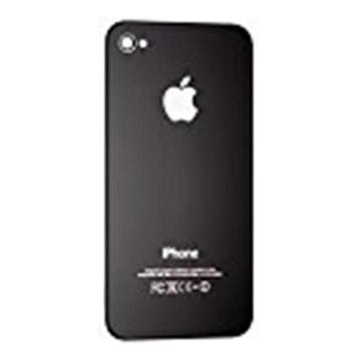 Black Replacement Back Glass Cover for iPhone 4S