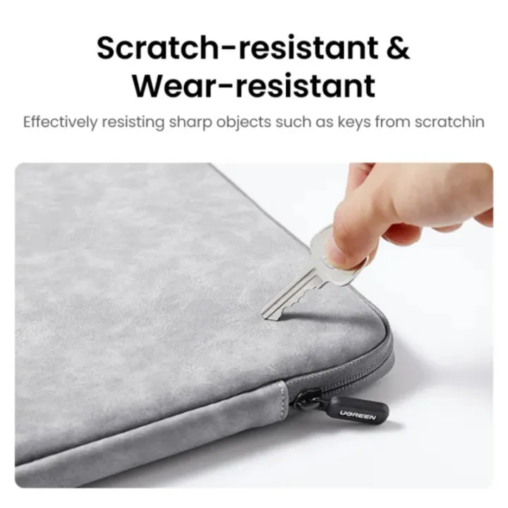 UGREEN%20Laptop%20Bag%20For%20Macbook%20Air%2013.3%20Inch%20Laptop%20Sleeve%20Case%20-%20Grey%20-%20Image%203