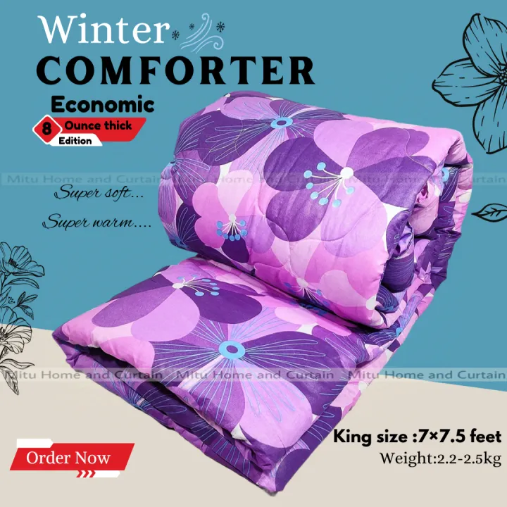 King%20size%20Comforter%20with%20full%20cotton%20fabric%2084*90%20inch%20European%20winter%20Comforter%20(1pcs%20Box)%20White%20,%20Red%20,%20Pink%20,%20Blue%20-%20Image%207