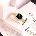 Elegant Luxury Full Diamond Touch Screen Ladies Watch With Box.