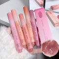 Moisturizing Lipstick Pink Water Gloss Clear Lip Glaze Waterproof Non-stick Hydrating Plumping Fade Lip Line Dupes Korean Makeup. 