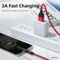 BKWHALE 540 Rotate Charge Magnetic Micro USB / Type C Fast Cable With LED Indicator Magnet 3A Charger Data Cable. 