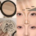 3 Color Contouring Powder Rose Pink Bronzer Palette Long Lasting Natural Stereoscopic Face Shading Powder Contour Powder Palette. 