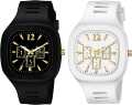 square analog watch Analog Watch - For Boys Square Dial Analog Watches with Silicon Strap Stylish Designer Watch.