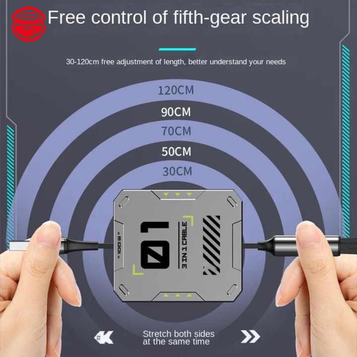 Fast%20Charging%203%20In%201%20100W%20Retractable%20Micro%20Usb%20Cable%20Mobile%20Phone%20Cable%20Super%20Fast%20Charging%20Type-c%20Data%20Cable%20-%20Image%202