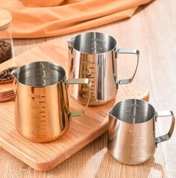 Stainless%20Steel%20M-ilk%20Creamer%20Frothing%20Pitcher%20Foamer%20Cup%2012oz%20-%20Image%202